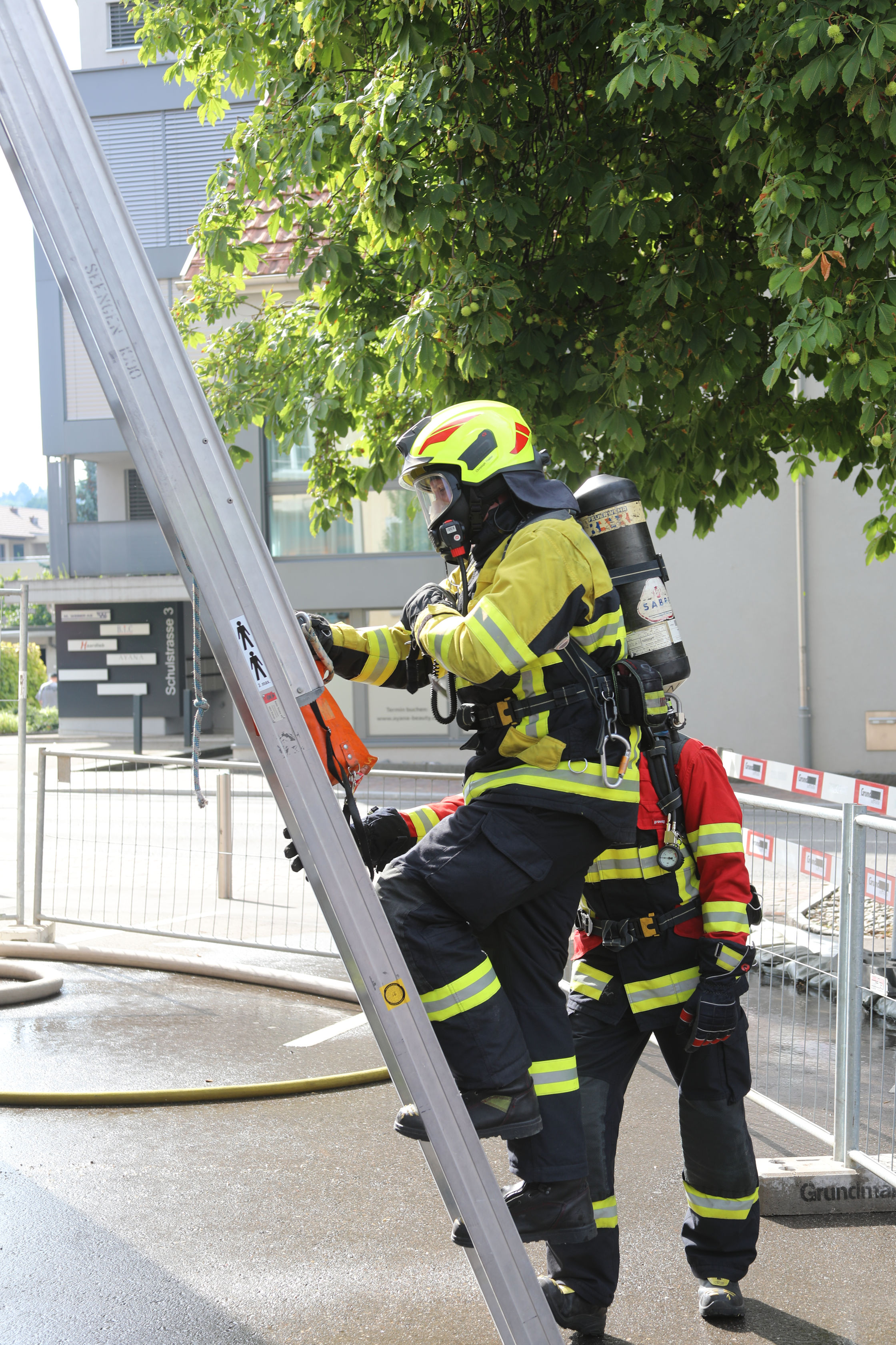 Aufstieg für Rettung