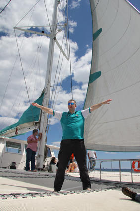 Remo auf der Titanic