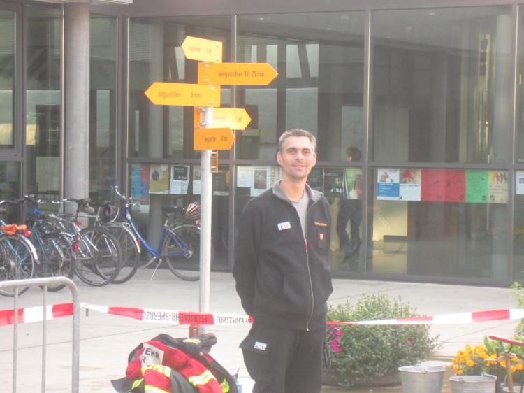 Markus Huber ist bereit