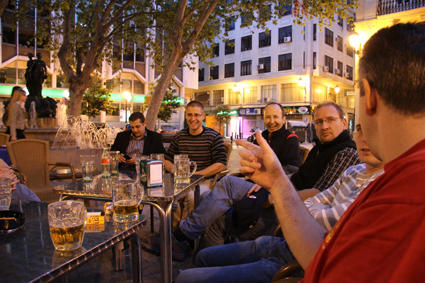 Apéro am Abend