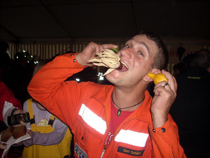 Geri scheint hungrig zu sein