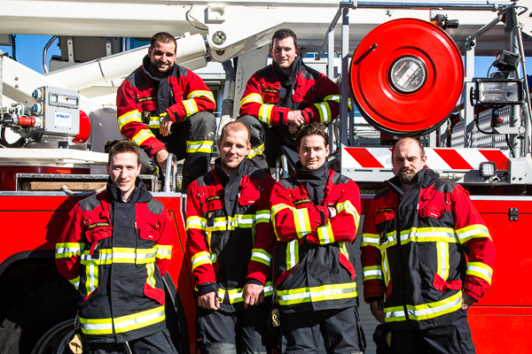 Gruppenbild der Neueingeteilten