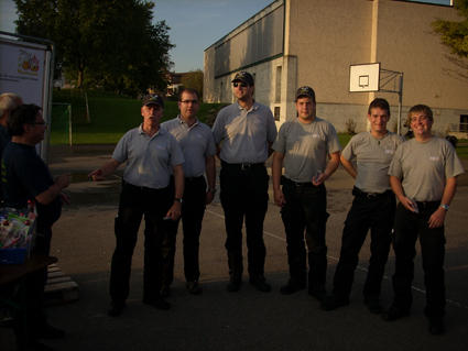 Gruppenbild (Chef Roli musste schon weiter zu einem Jodel-Einsatz)