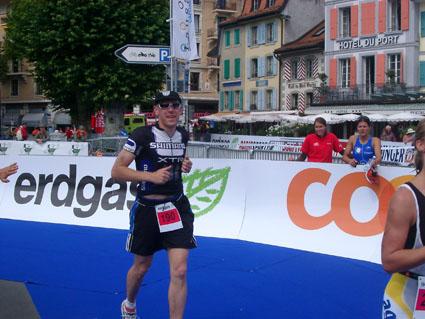 Der Zieleinlauf nach drei Stunden
