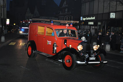 Markus Hotz mit unserem Oldtimer "Karoline"