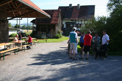 Besammlung im Unterochsenhof