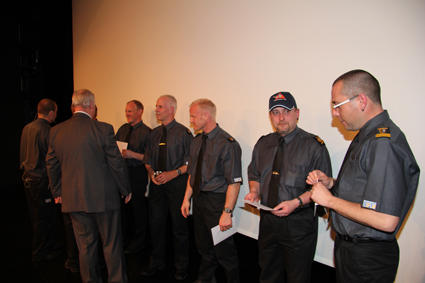 Ehrung für 15 Jahre Feuerwehrdienst