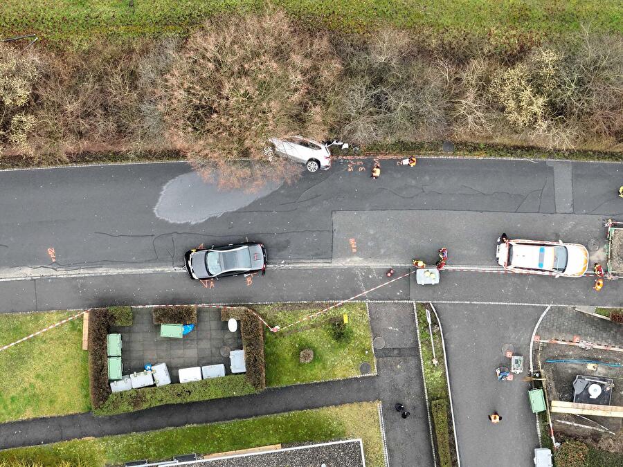 Verkehrsunfall zwischen 2 Autos am 31. Januar 2025