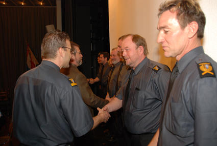 Entlassung aus dem aktiven Feuerwehrdienst mit dem besten Dank für den super Einsatz!