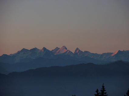 Wer früh aufsteht, sieht einen tollen Sonnenaufgang