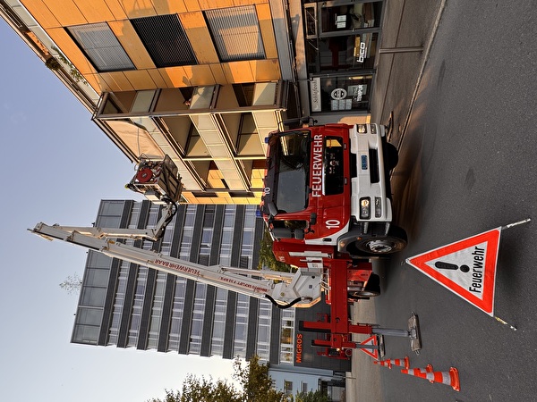 Einsatz mit dem Hubretter