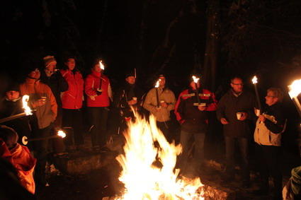 wärmendes Feuer