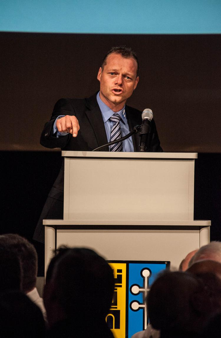 Anprache Präsident Feuerwehrverband