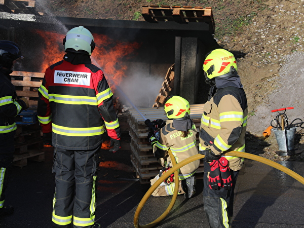 Einsatz in der Brandkoje