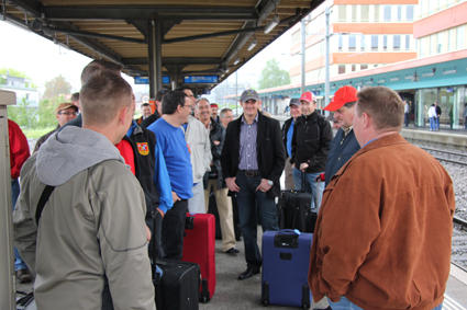 Besammlung am Bahnhof Baar