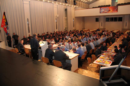 Überblick über den Saal
