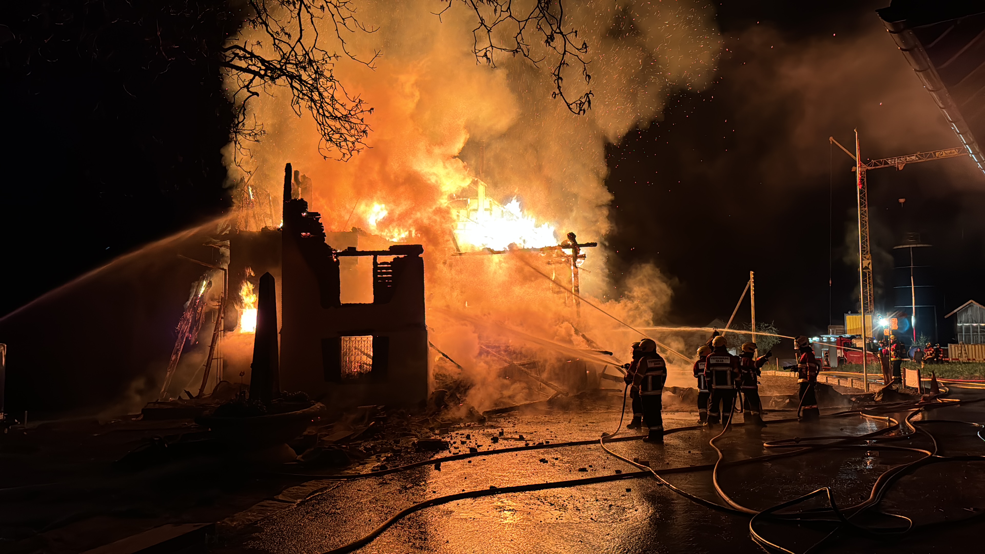 Einsatz Brand Gebäude 