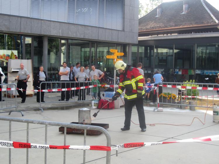 CPR-Repe-Gruppe als Zuschauer