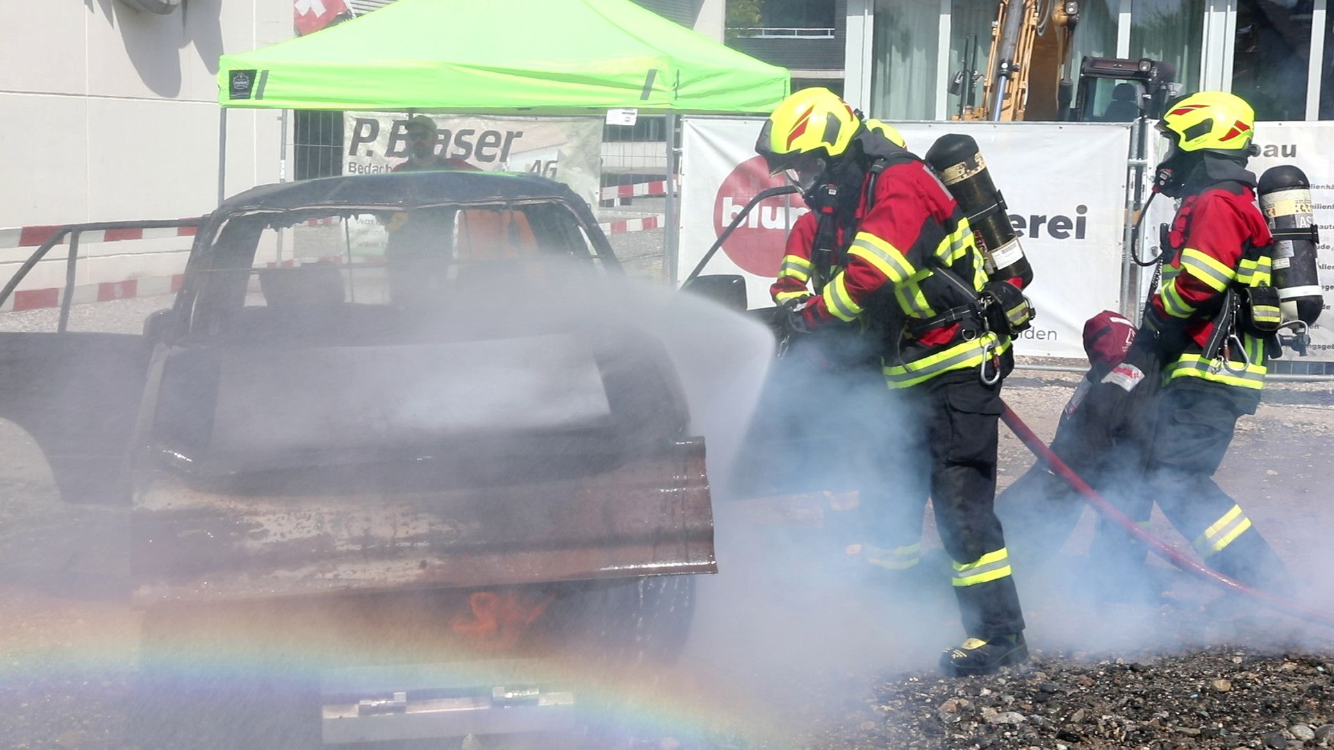 Retten des Fahrers