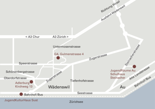 Standorte Räume