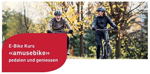 2 Menschen auf E-Bike