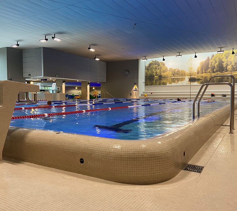 Das Nichtschwimmerbecken des Hallenbades Kloten.