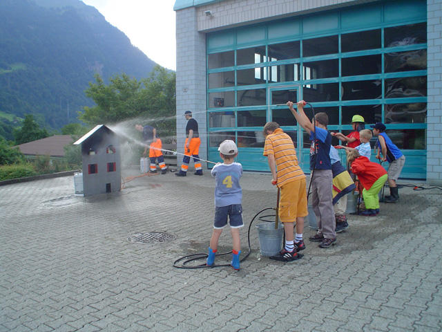 Wasser aus allen Rohren!