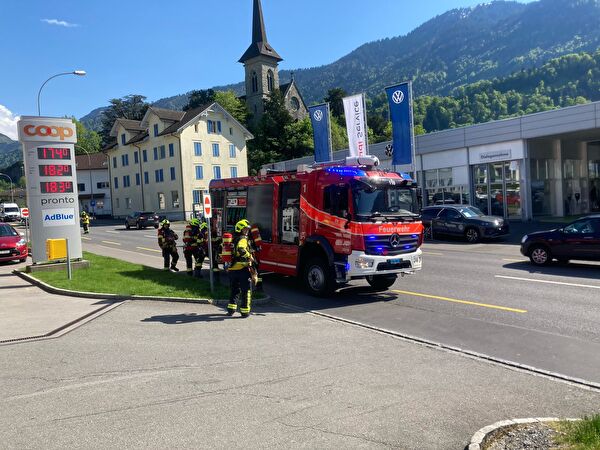 2025/16: Oberarth, Gotthardstrasse, Brand