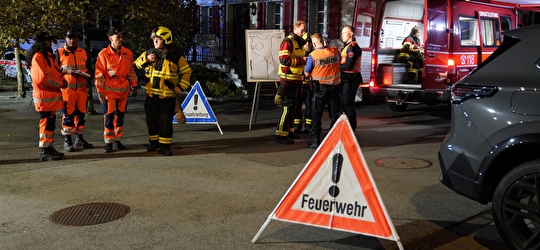 Einsatzübung mit Verkehrskadetten und Kantonspolizei