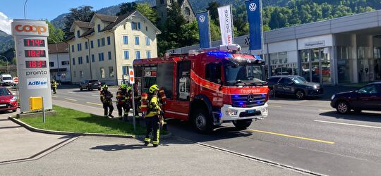 2025/16: Oberarth, Gotthardstrasse, Brand