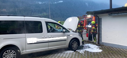 2025/6: Oberarth, Gotthardstrasse, Fahrzeugbrand