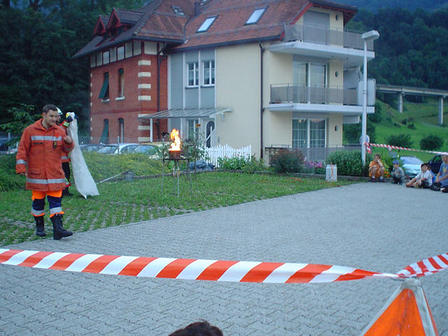 Fettbrand (Friteusenbrand) - bis jetzt noch mit "kleiner" Flamme!