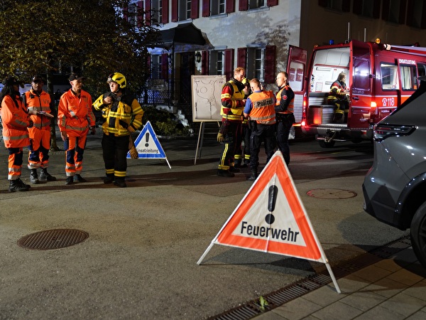 Einsatzübung mit Verkehrskadetten und Kantonspolizei