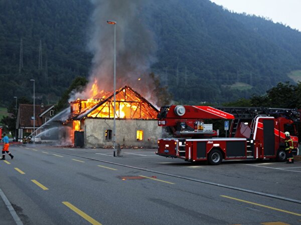 Brand Luzernerstrasse Arth