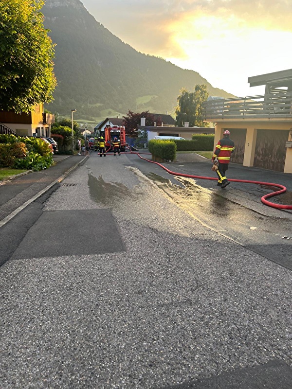 2025/26: Arth, Wybergliweg, Brand
