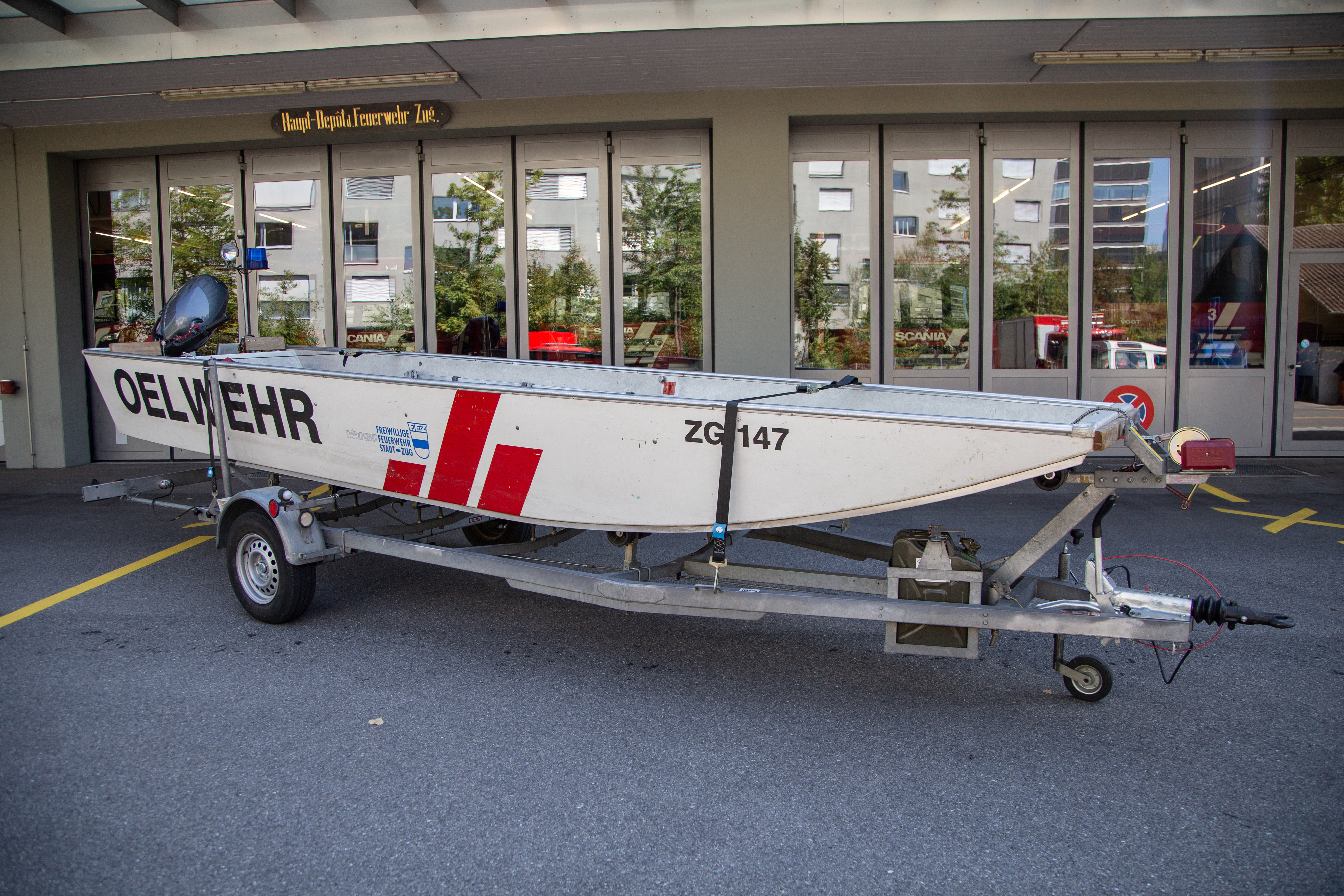 Weidling, Meier, 1989, Honda BF 35 AMLRD, 35 PS, Propeller, Gewicht: 400 kg, Länge: 6.5 m, Breite: 1.8 m