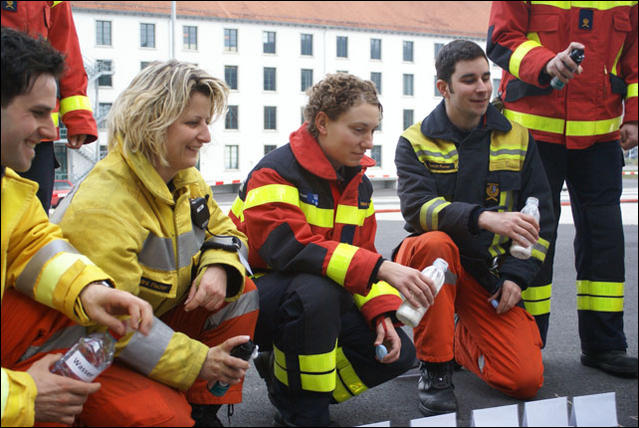Löschmittel bereit!